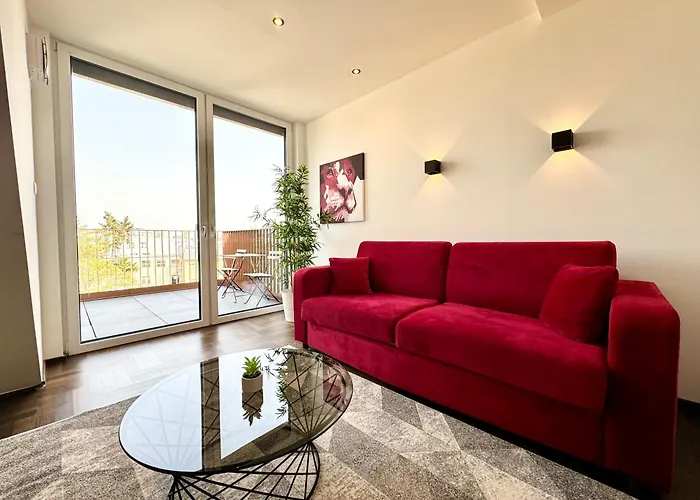 Penthouse Wien Mit Parkplatz Und Balkon